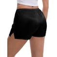 thumbnail image 2 of DARING DIVA Women's Ice Silk Smooth Slip Shorts for Lounge and Pettipants S Black, 2 of 6