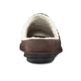 thumbnail image 5 of Dr. Comfort Easy Men's Slippers - Chocolate, 5 of 7