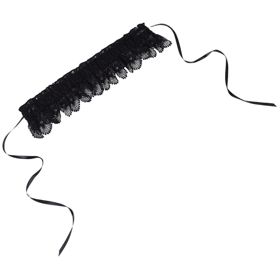 HEANUJJ Black Lace Elastic Stretch Waist Belt for Women's Cinch Dress Belt with Elegant Hip Coverage 2.5 Inches Wide