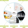 thumbnail image 5 of 1000Pcs Dissolvable Freezer Labels, Removable Waterproof Food Storage Stickers, Dishwasher Safe, 1x2 Inch, 2 Rolls, 5 of 7