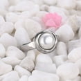 thumbnail image 4 of Bague de Mariage Cocktail Cool pour Hommes en Acier Inoxydable Noir Chiffres Romains, 4 of 5