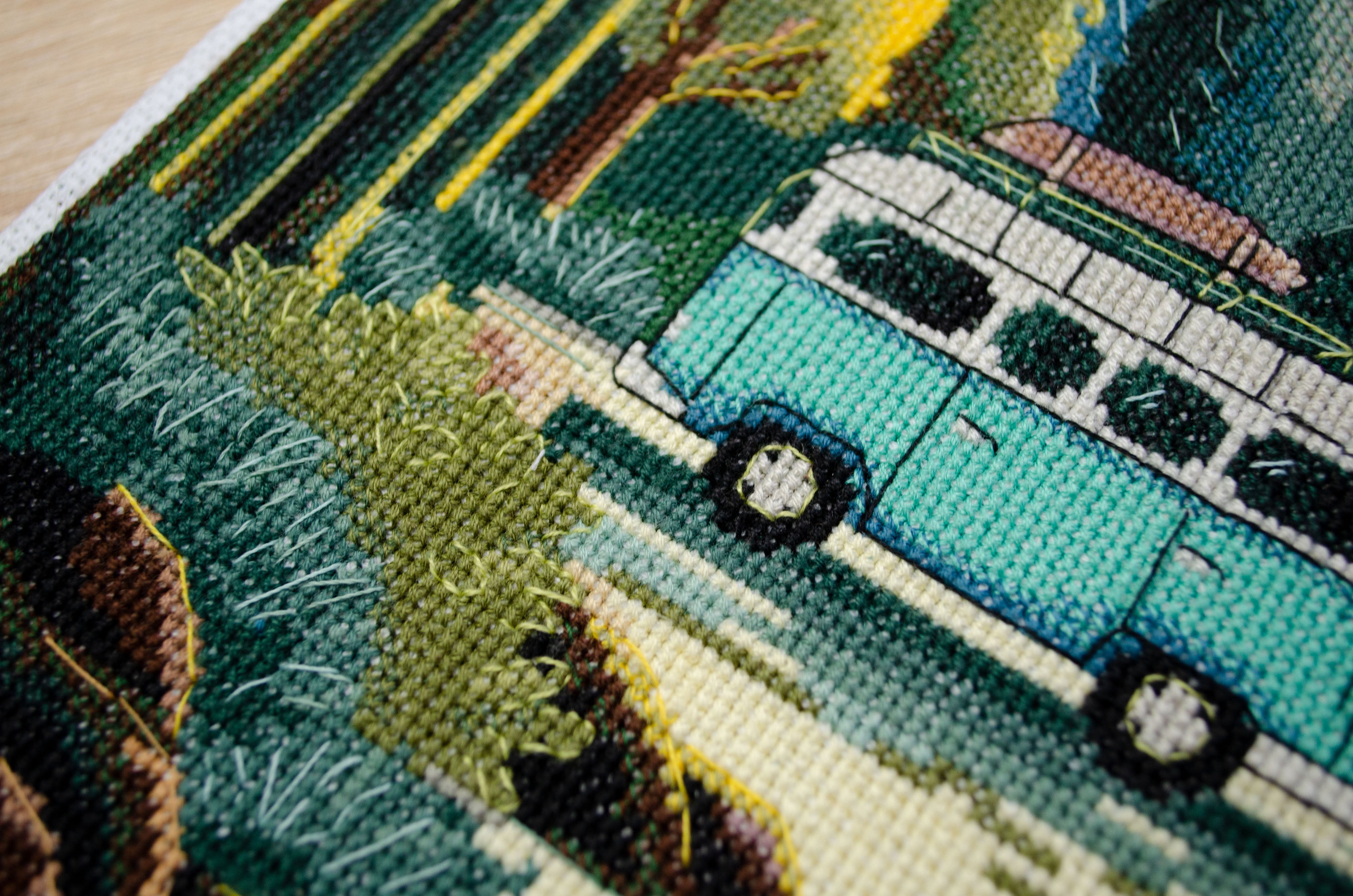 Cross-stitch kits Thirst for adventure AH-198
