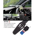 thumbnail image 5 of Steering Wheel Lock with Alarm, 120dB, Steering Lock, Wheel Lock, Crook Locks for Cars, Car Lock Anti-Theft Device, Heavy Duty, 5 of 5