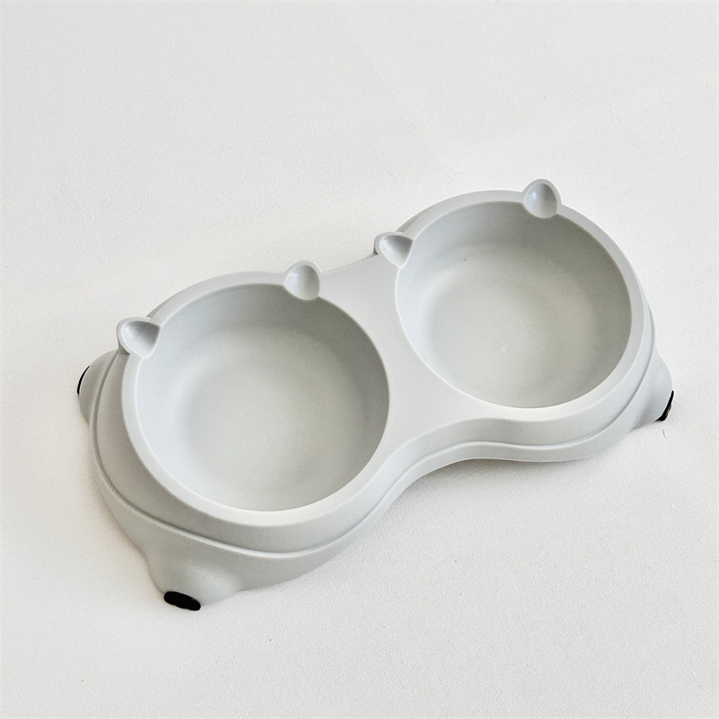 AsterOutdoor Tilted Stainless Steel Pet Feeder photo 2