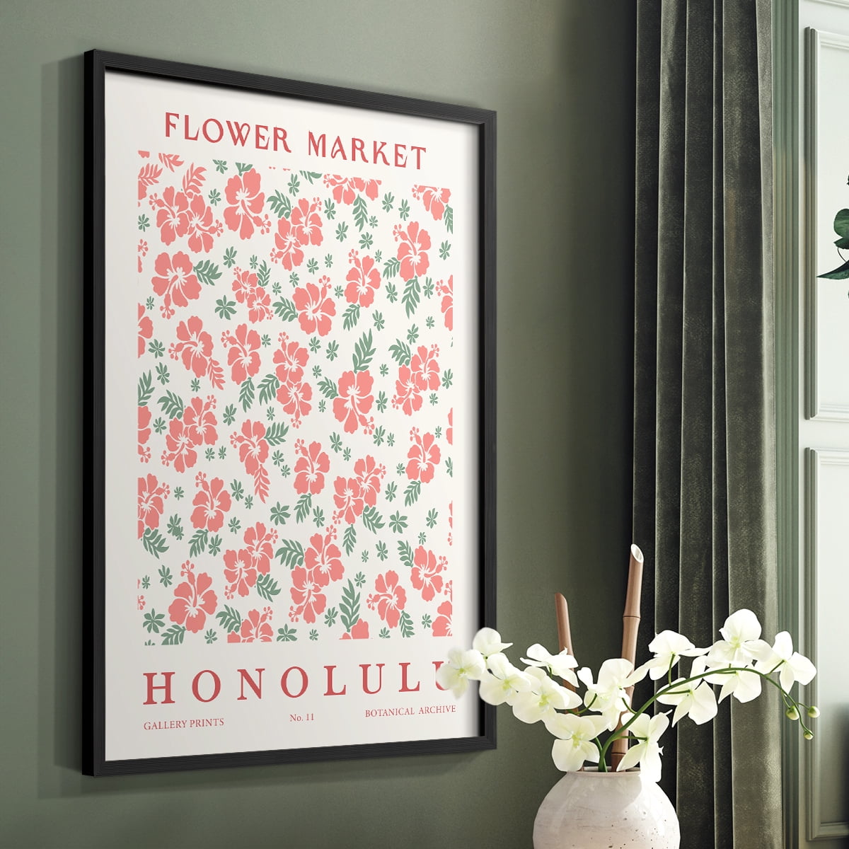 Matisse IX Framed Print - Solid Wood