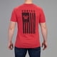 thumbnail image 3 of Camiseta Vortex Optics Salute para hombre Red Heather Talla S, 3 of 4