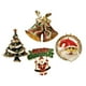 thumbnail image 4 of 4 Piezas Broche Navideño Pin de Navidad Broche con Santa Broche de Aleación y Esmalte Adecuado para Regalo Decoración Navideña Fiesta Uso Diario, 4 of 9