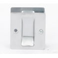 thumbnail image 5 of Weslock 527 Modern Sliding Pocket Door Flush Cup Passage Pull - Nickel, 5 of 6
