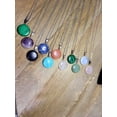 thumbnail image 3 of Natural Handmade Crystal Necklace Amethyst, Rose quartz, Green aventurine, Opal, Malachite, Blue soladite, 3 of 8