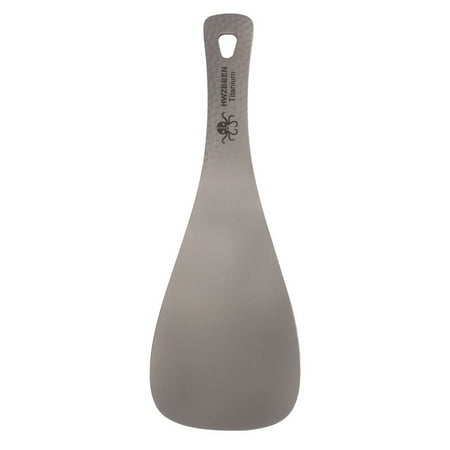

Lightweight Titanium Rice Spoon Paddle for Home Outdoor Camping Hiking Picnic