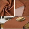 thumbnail image 4 of Mode Light Brown Table Runner, Seasonal Fall Washable Kitchen Dining Table Decoration for Home Party Decor 13x72 Inch, 4 of 16
