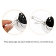 thumbnail image 5 of Uxcell 75x27mm Fix Clamps for Ceiling Lamp Recessed Light Downlight Spring Clips 20 Pack, 5 of 5