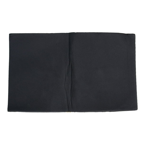 RomaMX 30 x 50 cm Auto Adhesivo Aislamiento de algodón Grueso Aislamiento de goma Absorbente de goma Tablero de espuma de aislamiento de ruido de coche