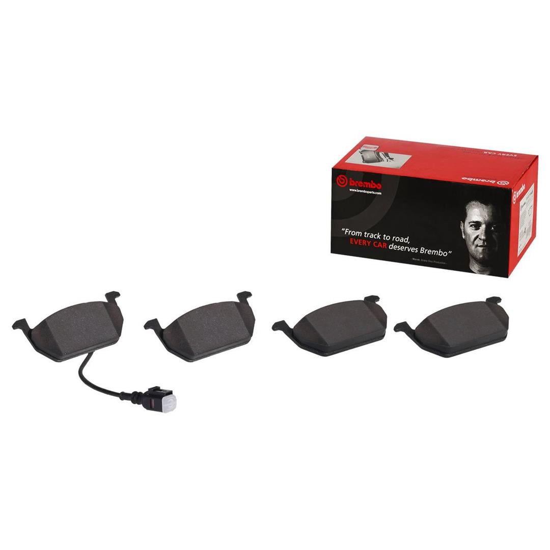 Brembo P85133N NAO BRAKE PADS Fits select: 2017 AUDI Q5 PREMIUM PLUS S-LINE, 2015-2016 AUDI Q5 PREMIUM