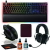Razer Huntsman V2 Gaming Keyboard with Mouse and BlackShark V2 Gaming Headset