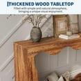 thumbnail image 4 of 63" Farmhouse Console Table - Industrial Narrow Entryway & Sofa Table for Hallway and Living Room, 4 of 5
