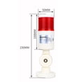 thumbnail image 2 of Bgsha Foldable Multi-layer LED Alarm Light Signal Tower Light MachineTool Light 12-24V, 2 of 8
