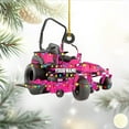 thumbnail image 5 of Custom Lawn Mowers Christmas Ornaments 2025 Custom Lawn Mowers Ornaments Farmhouse Lawn Mowers Driver Gifts Riding Mowers with Xmas Light Acrylic Ornament 2025 (LM6) - 3117 (Orange), 5 of 7