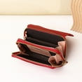 thumbnail image 3 of Stylago Crossbody Bags for Women Leather Zipper Wallet Phone Purse Shoulder Handbags Versatile Small RFID Clutch Card Holder Green, 3 of 6