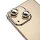 thumbnail image 2 of Mica Vidrio MYBAT GlamCam para iPhone 15 y 15 PLUS Brillos Oro, 2 of 4