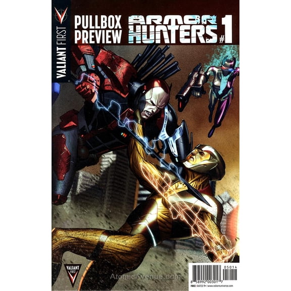 Valiant First Pullbox Preview #2 VF ; Valiant Comic Book