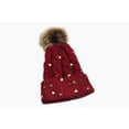 thumbnail image 4 of Fashion Women Lady Faux Fur Ball Winter Warm Crochet Knitted Hat Cap Beanie, 4 of 4