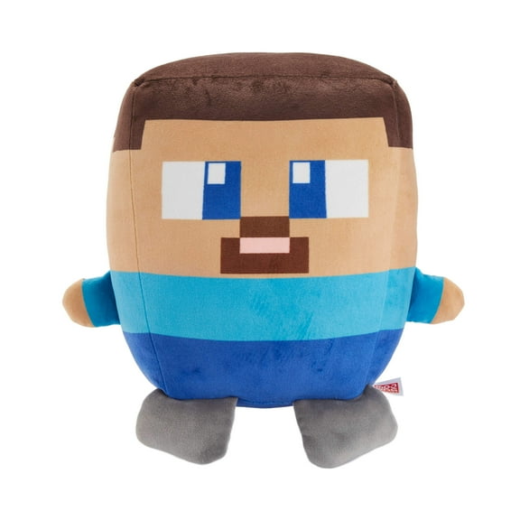 Minecraft Cuutopia Steve Plush Toy, 10-inch Collectible Soft Doll Inspired by the Movie