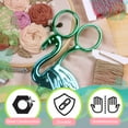 thumbnail image 4 of JubileeYarn Flamingo Embroidery Scissors - Mint - 10 Scissors, 4 of 7