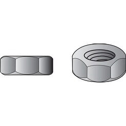 10# FIN HX NUTS 7/16-14
