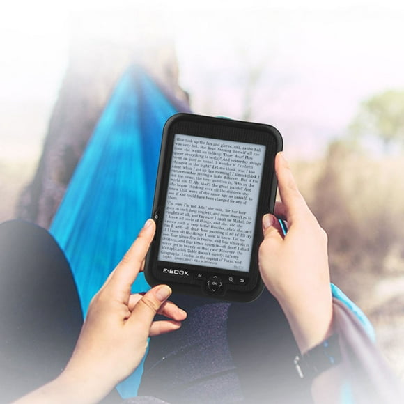 E Book Reader, E Reader for Bible, EBOOK Reader EInk 6 Inch Ereader Display 300DPI Blue Cover 16GB 8GB 4GB