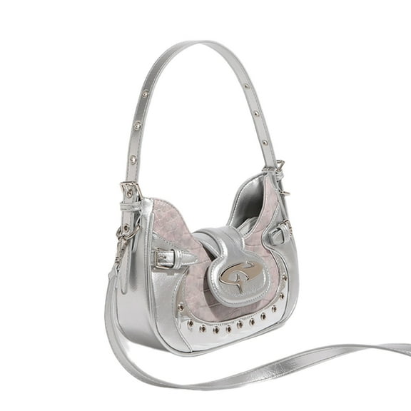 FENOHREFE Fashion Handbag PU Leather Crossbody Purse Shoulder Bag with Adjust Strap for Women and Girls