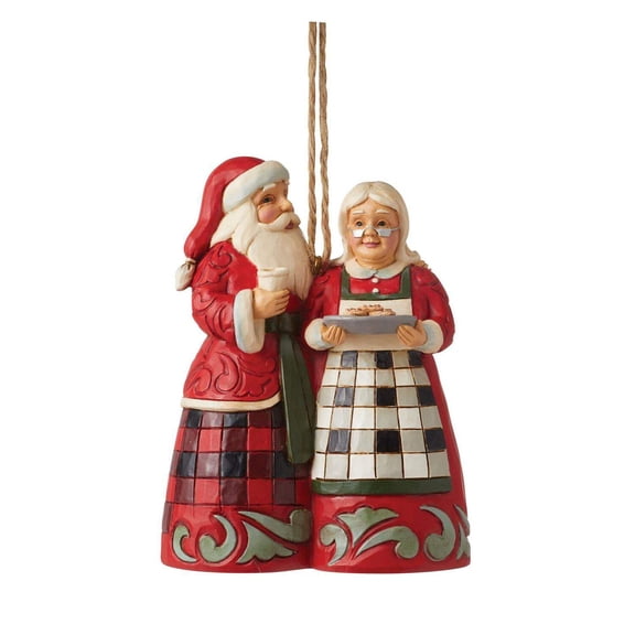 Highland Glen - Santa  Mrs. Claus Ornament