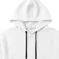 thumbnail image 6 of Elvqul Mens Workout Tops Long Sleeve Relaxed Fit Shirts Hooded Big and Tall Solid Color Lightweight T-Shirts for Men, 6 of 6
