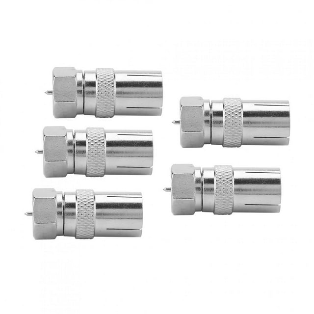 Socket Coaxial Adapter, F Type Coaxial Adapter, 5pcs Home Appliances For Machines