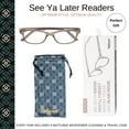 thumbnail image 5 of Optimum Optical Signature Blue Light Filtering Readers - See Ya Later, +2.5, 5 of 7