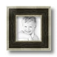 thumbnail image 2 of ArtToFrames 4" x 4" Black Panel With Silver Lip Picture Frame, 4x4 inch Multi Wood Poster Frame (WOM-5093),  Pack, 2 of 7