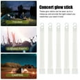 thumbnail image 6 of HBASD Industrial Grade Glow Sticks 6 inches Ultra Bright Emergency Light Sticks for Camping Concert Party Accessories, Survival Kit More Lasts Over 12 Hours (5pcs White), 6 of 7
