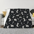 thumbnail image 3 of Throw Blanket for Couch, Western Cowboy Boho Cactus boots Super Soft Fuzzy Comfy Warm Throw Blanket, Cuteness Lightweight Cozy Plush Flannel Blanket & Throws for Sofa and Bed All Season, 3 of 5