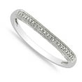 thumbnail image 3 of Antique Design Diamond Wedding Ring Band in 10k White Gold, 3 of 3