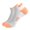 🔥 Orange, variant on Solid Thick Warm Breathable Athletic Mid Calf Socks For Women, Moisture Absorbing Outdoor Sports Hosiery, Soft Stretch Foot Cover For Gym Hiking Running Everyday Casual Outfits