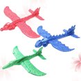 thumbnail image 5 of Oraceous 3pcs Kids Airplane Toy Hand Throw Pterosaur Chinese Dragon Aircraft Toys EPP Maneuver Throwing Glider Airplane Model (Random Color), 5 of 11