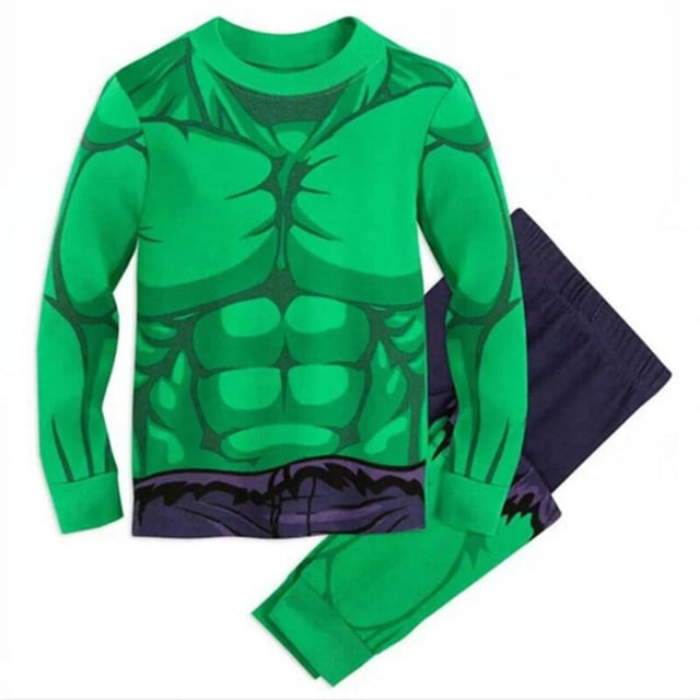Pijamas de Spiderman para niños y niñas, ropa de dormir de manga larga, traje de Mickey Mouse, ropa de dormir de Frozen, otoño