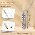 thumbnail image 2 of Xingzhi Wide Application Aromatherapy Necklace For Casual And Official Events Scented Diffuser Pendant 1Set, 2 of 6