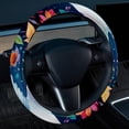 thumbnail image 2 of Peace Dove 14.5 Inch Printing PVC Leather Auto Accessory Steering Wheel Cover Car Wheel Covers Steering Wheel Covers, 2 of 6