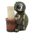 thumbnail image 5 of Ebros River Baby Tortoise Holding A Bucket Toothpick Holder Figurine With Toothpicks, 5 of 5