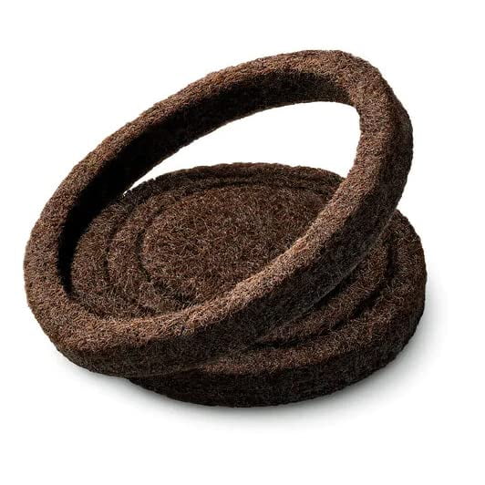 Scotch 5036388 1.5 in. Round Felt Self Adhesive Protective Pad, Brown - Case of 20 - Pack of 6