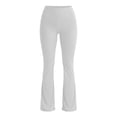 thumbnail image 6 of Akmaiox Flare Leggings for Women, Tummy Control Stretchy High Waist Yoga Pants with Pockets, Casual Slim Wide Leg Gym Workout Gym Pants S-2XL, 6 of 6