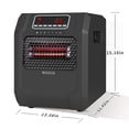 thumbnail image 5 of Open Box VOLTORB Portable Electric Radiant Space Heater w/3 Heat Settings,Black, 5 of 11
