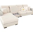 thumbnail image 1 of Funda de cojín para asiento de sofá, funda de sofá elástica de 1 plaza, tumbona en forma de L, Protector de muebles TUNC Sencillez, 1 of 5