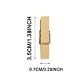 thumbnail image 3 of Pinzas de madera para colgar ropa, 100 unidades. Pinzas de madera para ropa, pinzas para manualidades, clips de madera para fotos., 3 of 8